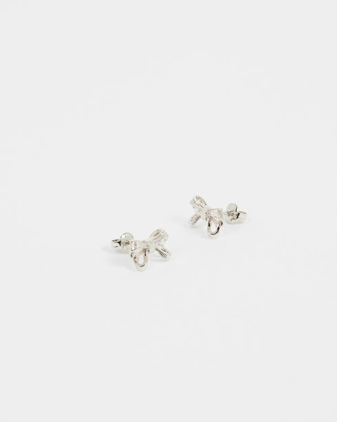 <P>Petite Bow Stud Earring</P>